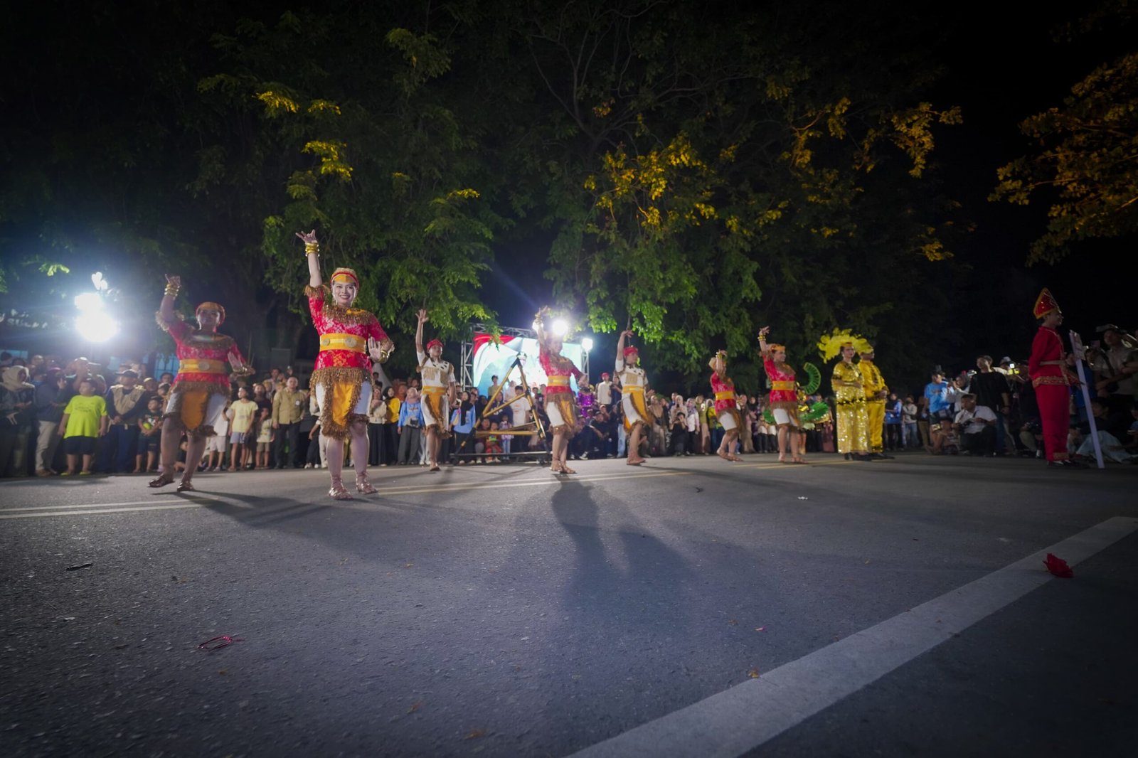 Disdikbud Parimo Ikut Berpartisipasi di Karnaval Budaya Sulteng