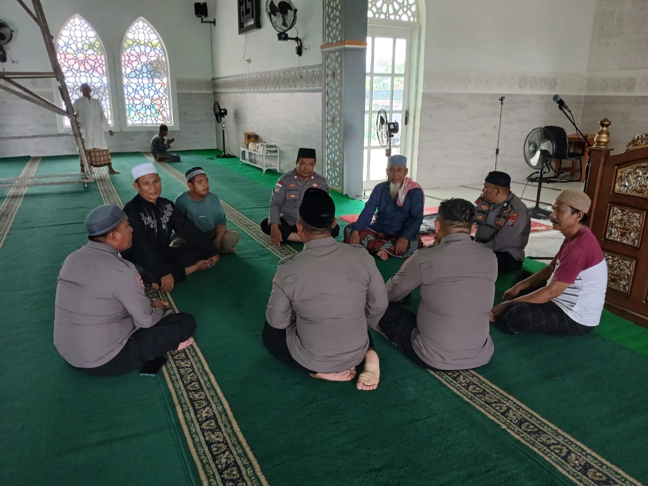 Dai Polri Ajak Tokoh Agama Jaga Kondusifitas Pasca PSU Pilkada Parimo