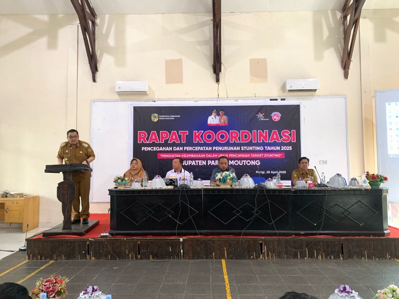 Bappelitbangda Parimo Gelar Rakor Percepatan Penurunan Stunting Bappelitbangda Parimo Gelar Rakor Percepatan Penurunan Stunting