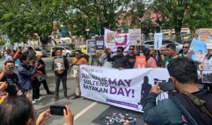 Aksi Unjuk Rasa KRJ-ST: Kebebasan Pers Terancam, Jurnalis Melawan Aksi Unjuk Rasa KRJ-ST: Kebebasan Pers Terancam, Jurnalis Melawan