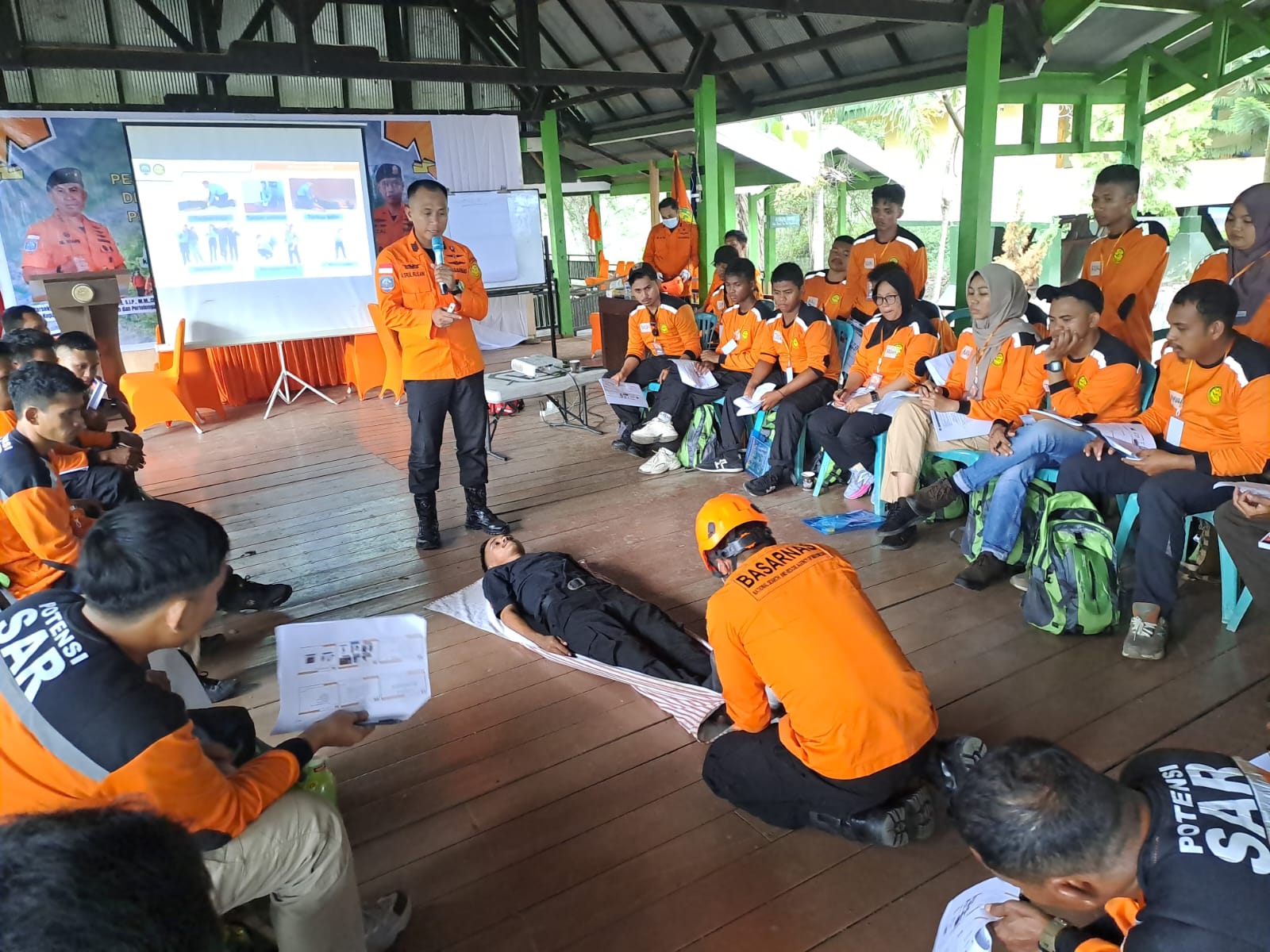 Kantor Pencarian dan Pertolongan Palu Gelar Pelatihan Teknis Jungle Rescue