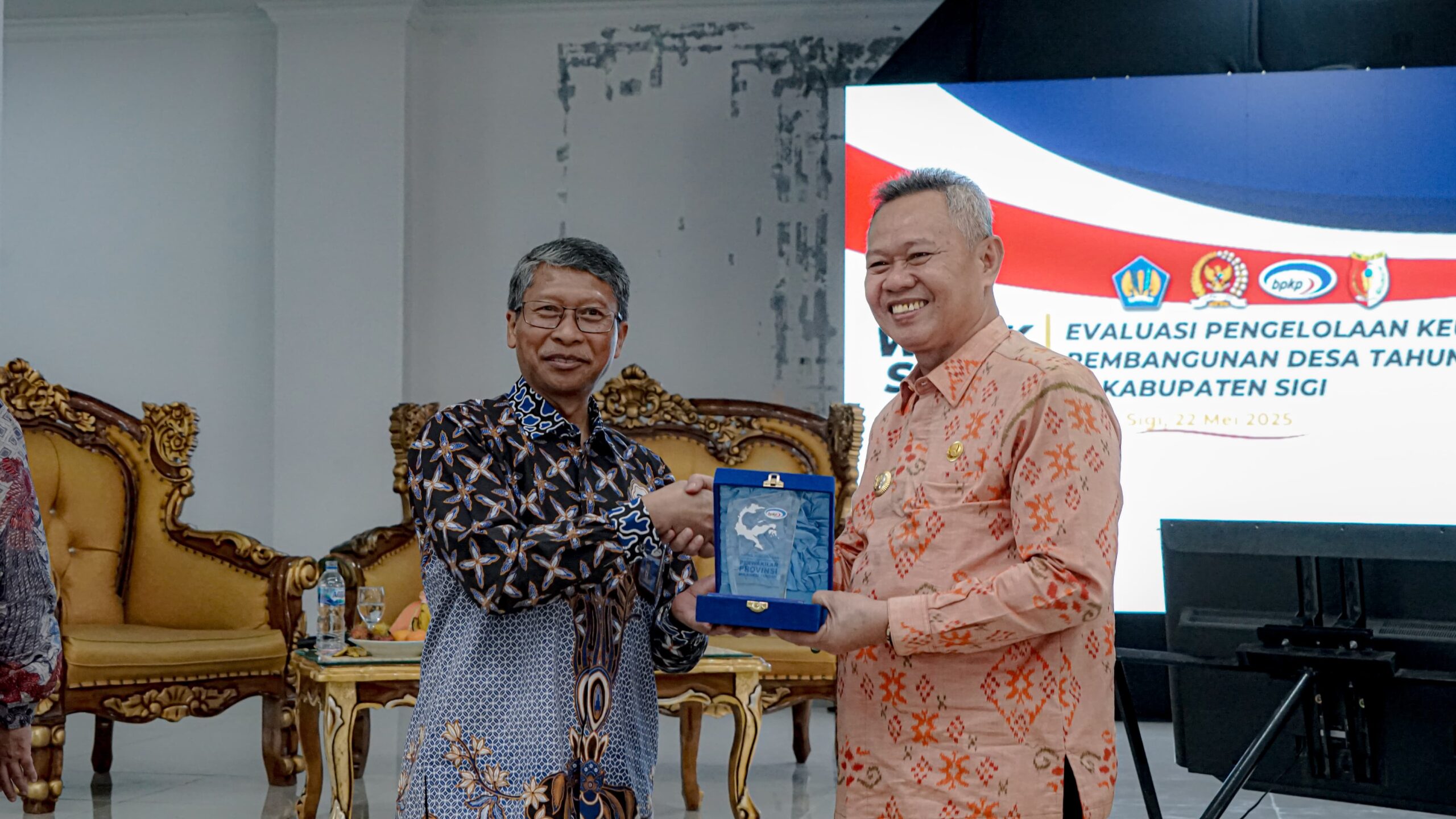 Hadiri Workshop Evaluasi Pengelolaan Keuangan dan Pembangunan Desa, Begini kata Bupati Sigi
