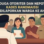 Dilaporkan ke APH, Kades Bambalemo Ranomaisi Diduga Otoriter dan Nepotis