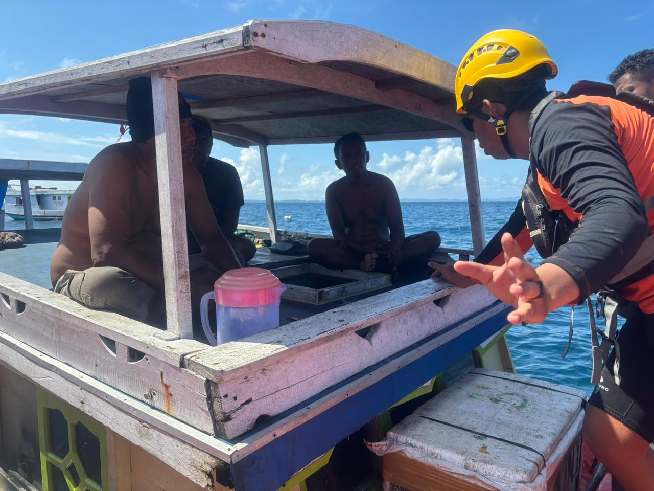 Long Boat Mati Mesin di Perairan Bokan, Tim SAR Selamatkan Tiga Penumpang