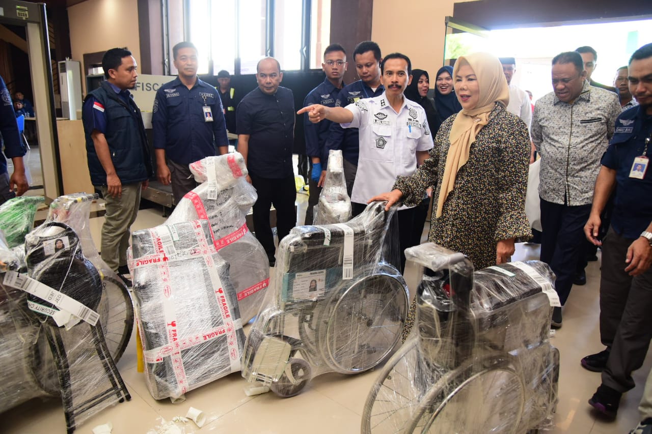 Wagub Idah Tinjau Kesiapan Pemberangkatan JCH Asal Gorontalo