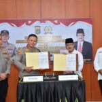 Polda Sulteng dan FKUB Tekan Nota Kesepahaman Moderasi Beragama