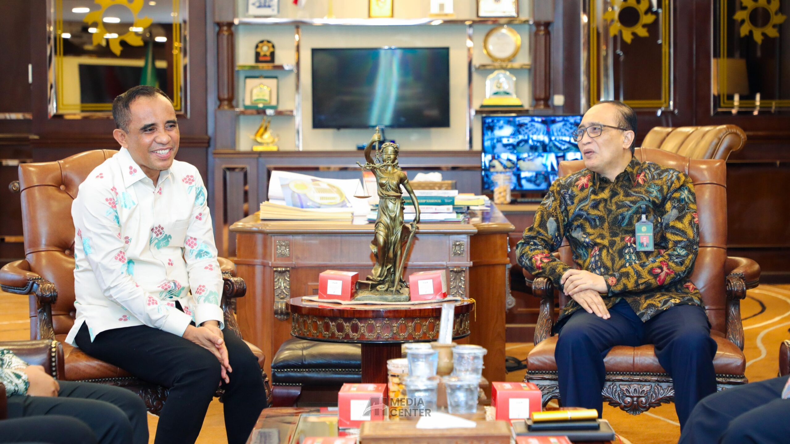 Temui Ketua MA, Gubernur Sulteng Perjuangkan Pengadilan Negeri Morowali