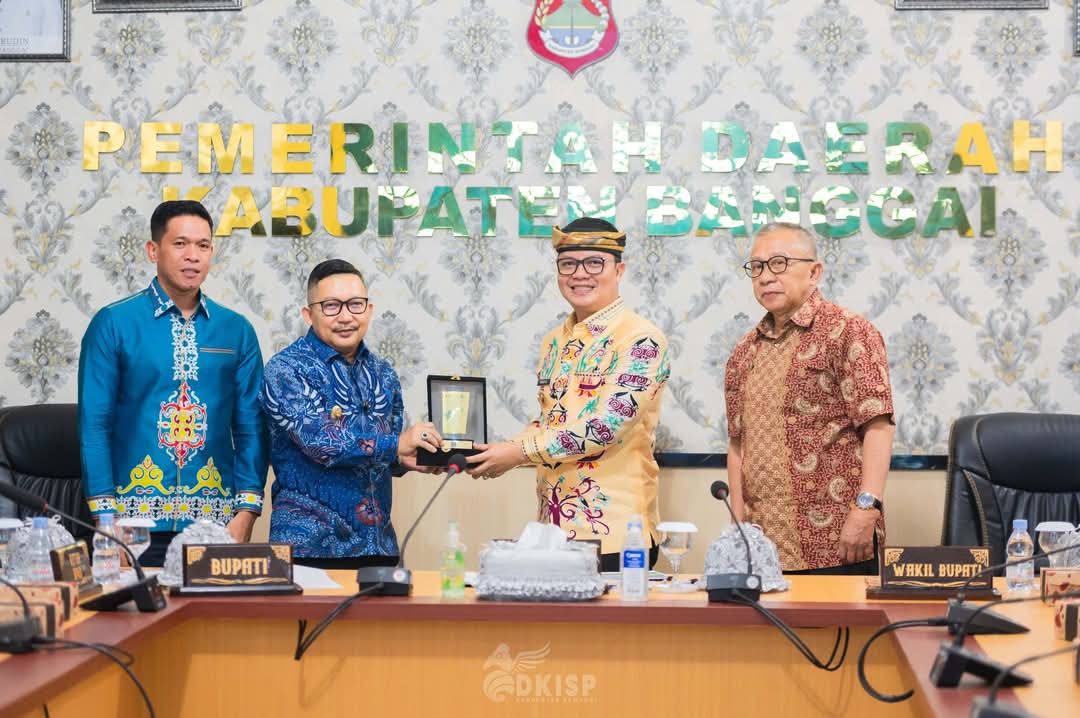 Bupati Banggai Terima Kunjungan Studi Tiru Pemda Tana Tidung