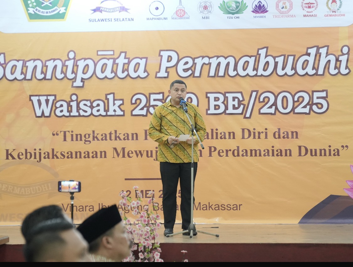 Momen Hari Raya Waisak, Wali Kota Makassar Dorong Perkuat Nilai Toleransi