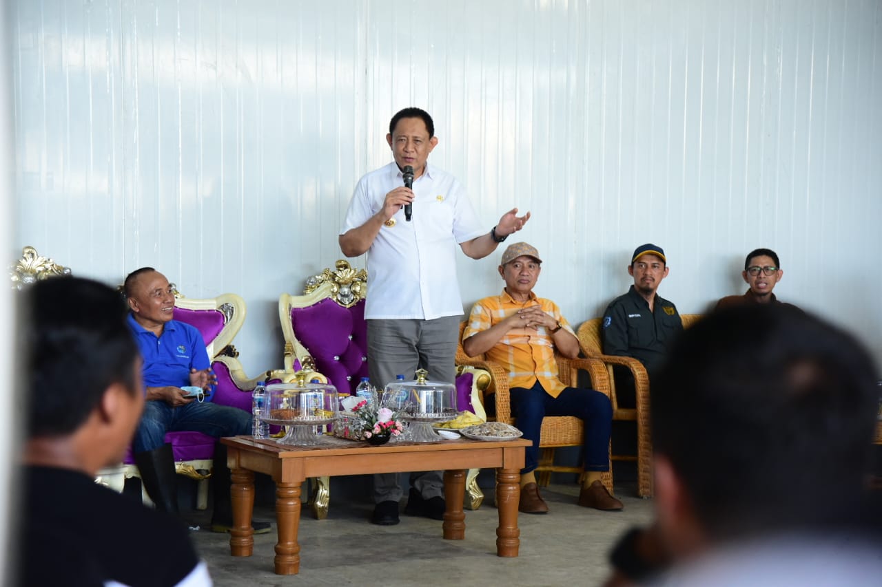 Petani Tambak Sampaikan Aspirasi ke Gubernur Gorontalo