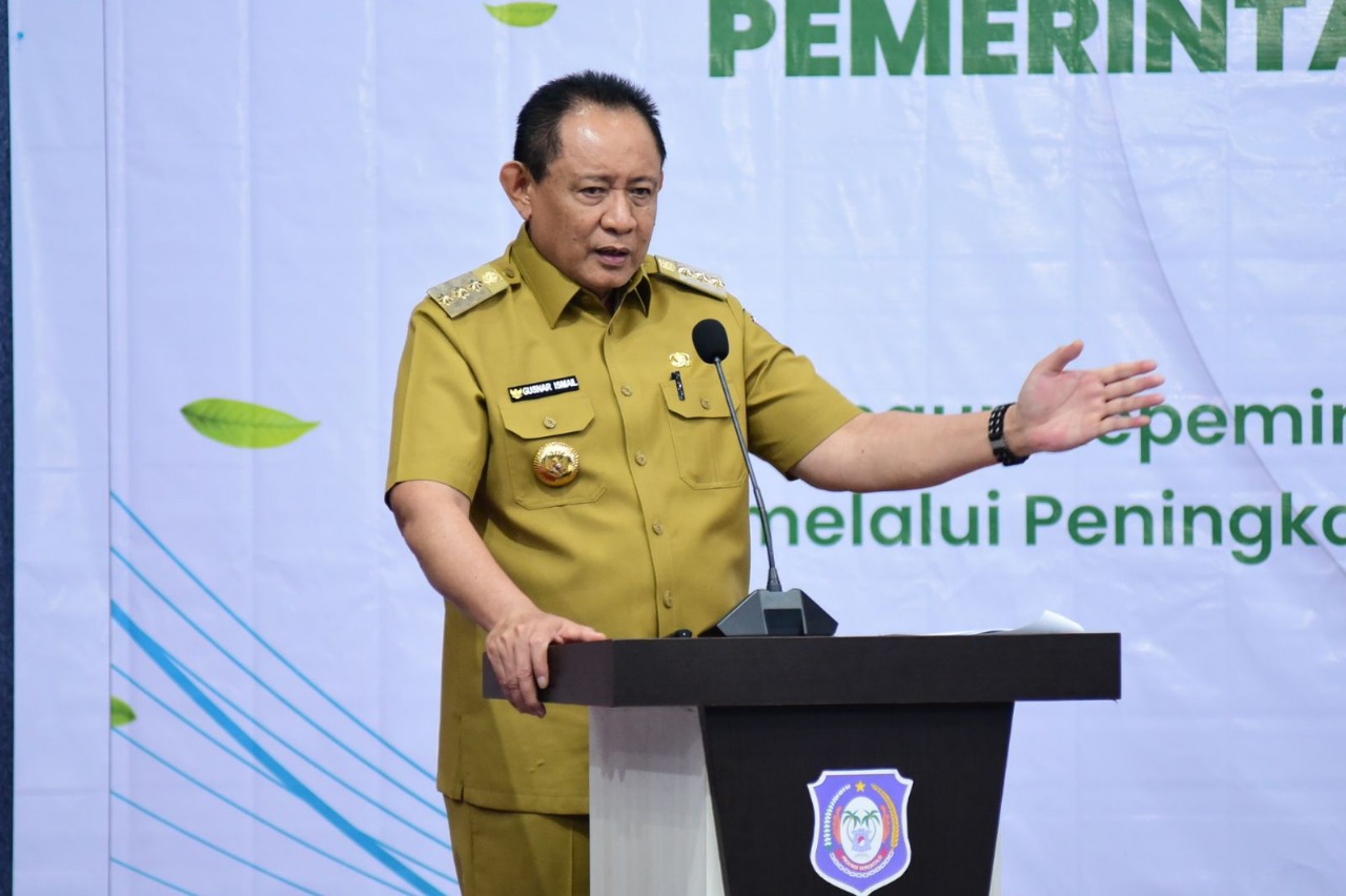 GORONTALO, theopini.id - Gubernur Gorontalo, Gusnar Ismail menekankan, pentingnya komunikasi dan pengaruh sebagai kunci utama dalam membangun kepemimpinan yang efektif di era digital.