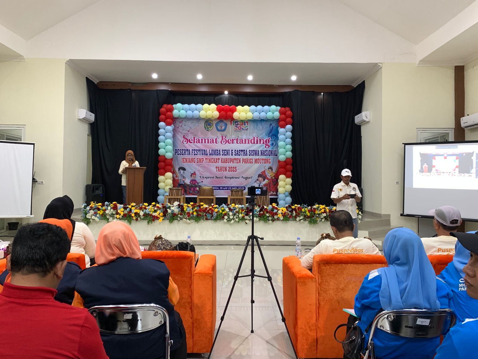 Lima Cabor Dipertandingkan dalam Ajang O2SN Jenjang SMP di Parimo