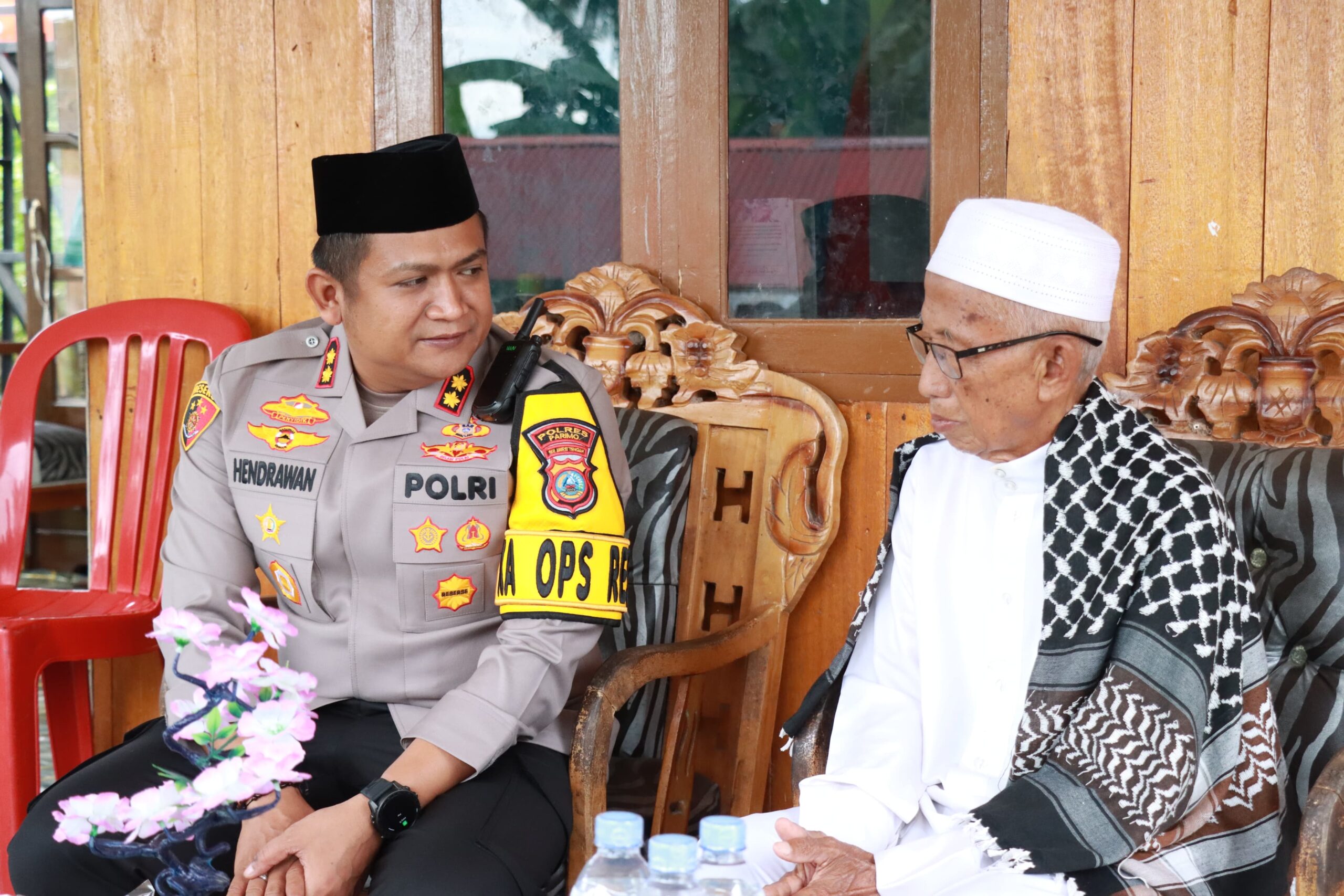 Kapolres Hendrawan Perkuat Sinergi dengan Tokoh Agama di Parimo