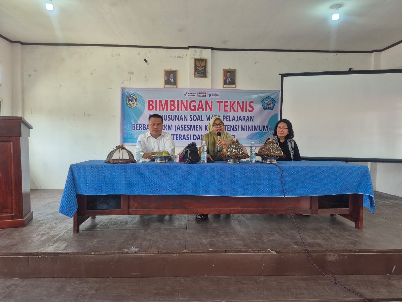 Guru Mapel Ikut Bimtek Penyusunan Soal Ujian Berbasis AKM Literasi dan Mumerasi