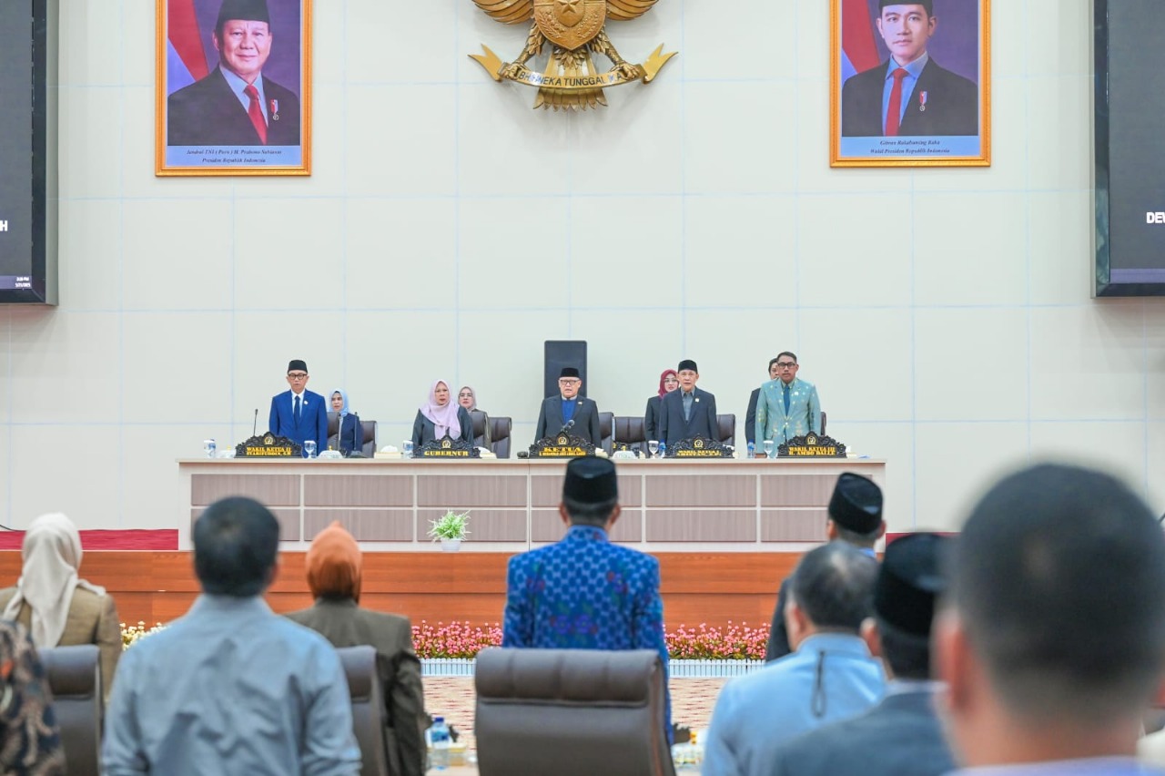 Terima Rekomendasi DPRD, Wagub Sulteng Apresiasi Kinerja Pansus LKPj