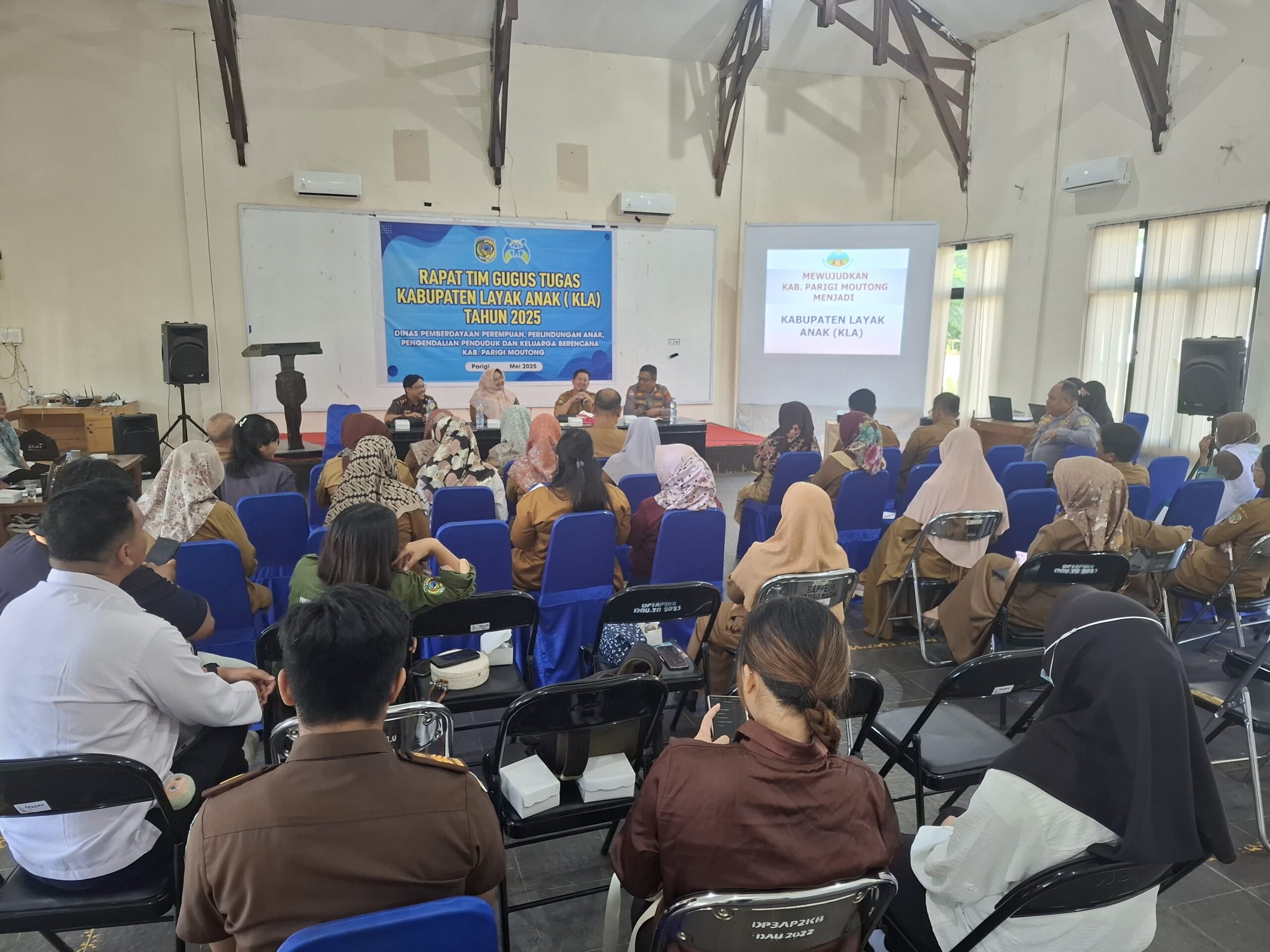 Rapat Tim Gugus Tugas KLA, Parimo Target Raih Predikat Nindya