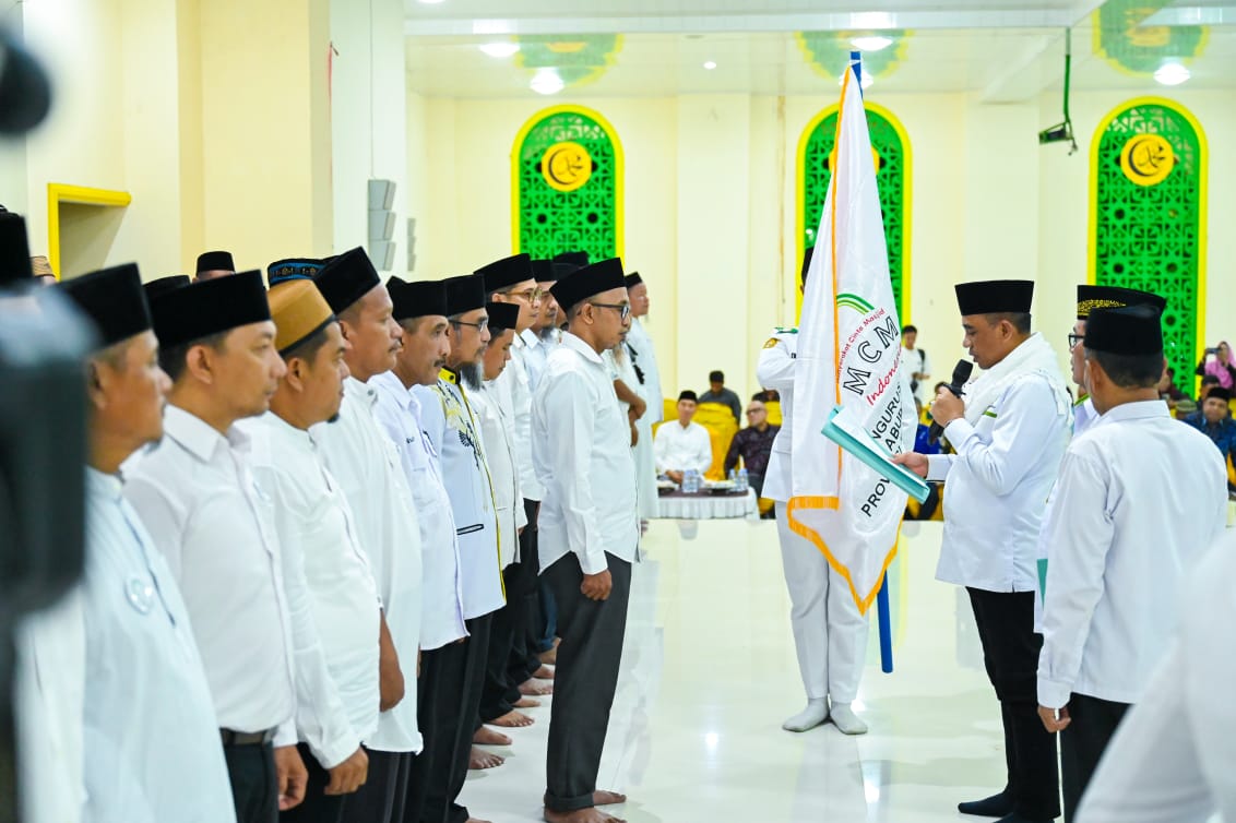 Pengurus MCMI Buol Dilantik, Masjid Didorong Jadi Sentra Gerakan Sosial Umat