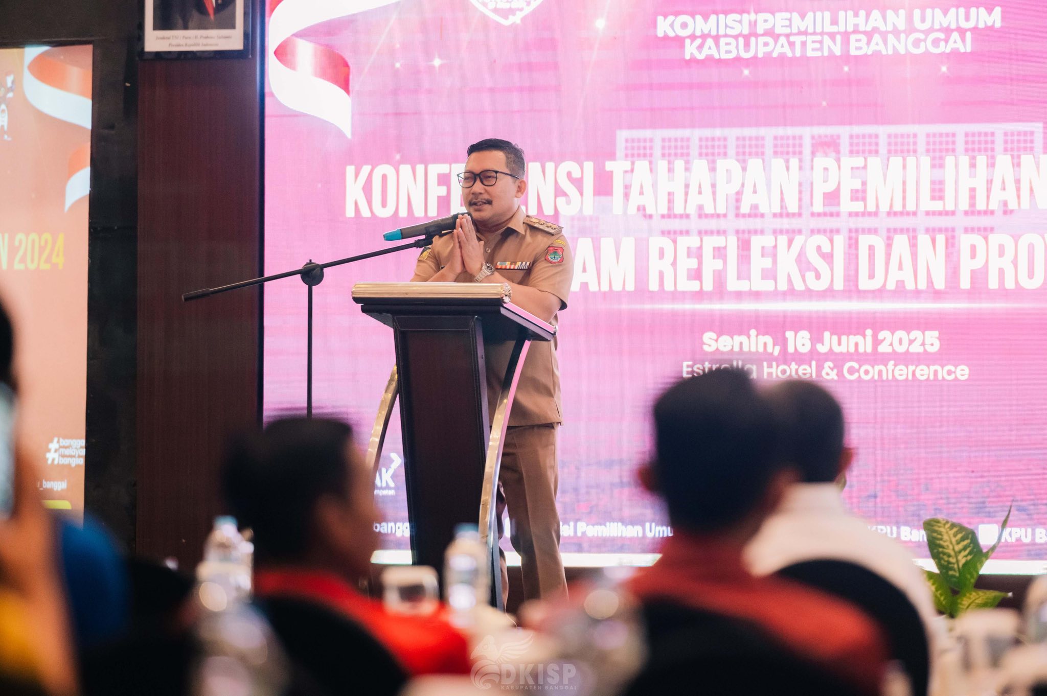 Bupati Amirudin Tekankan Sinergi Menuju Pemilu Berkualitas di Banggai