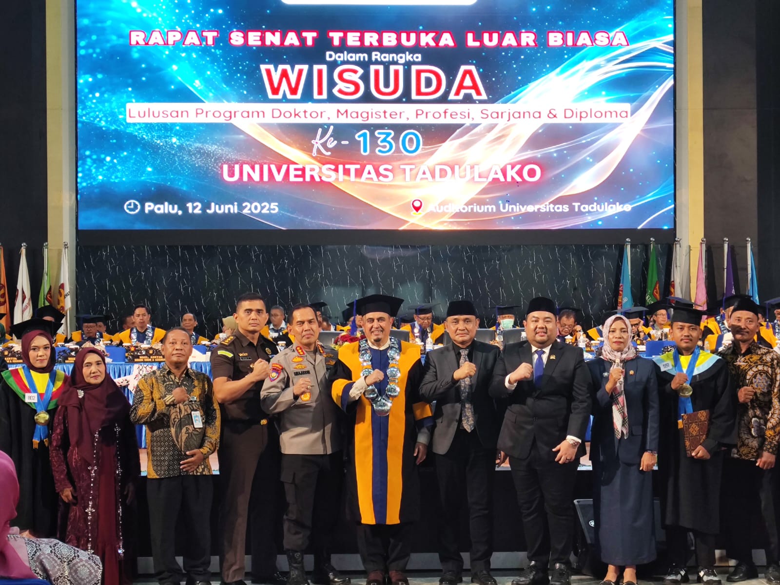 Lulusan Untad Palu Didorong Jadi Agen Perubahan dan Solusi Daerah