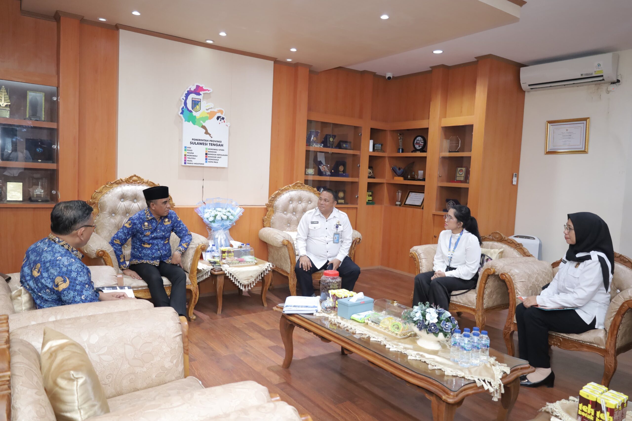 Kementerian HAM Ajukan Fasilitas, Gubernur Sulteng Siap Bantu
