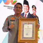 Lima Kapolres Jajaran Polda Sulteng Raih Penghargaan di Musrenbang Polri 2025