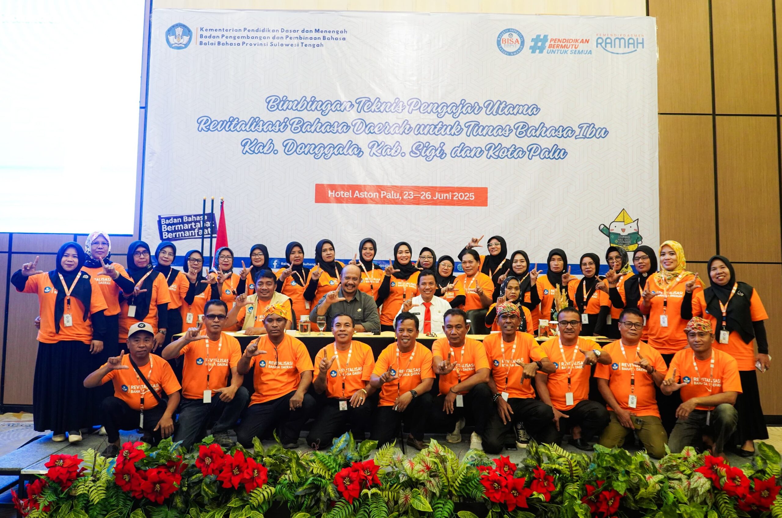 Cegah Kepunahan Bahasa Daerah, Sekda Sigi Dorong Generasi Muda Cinta Bahasa Ibu