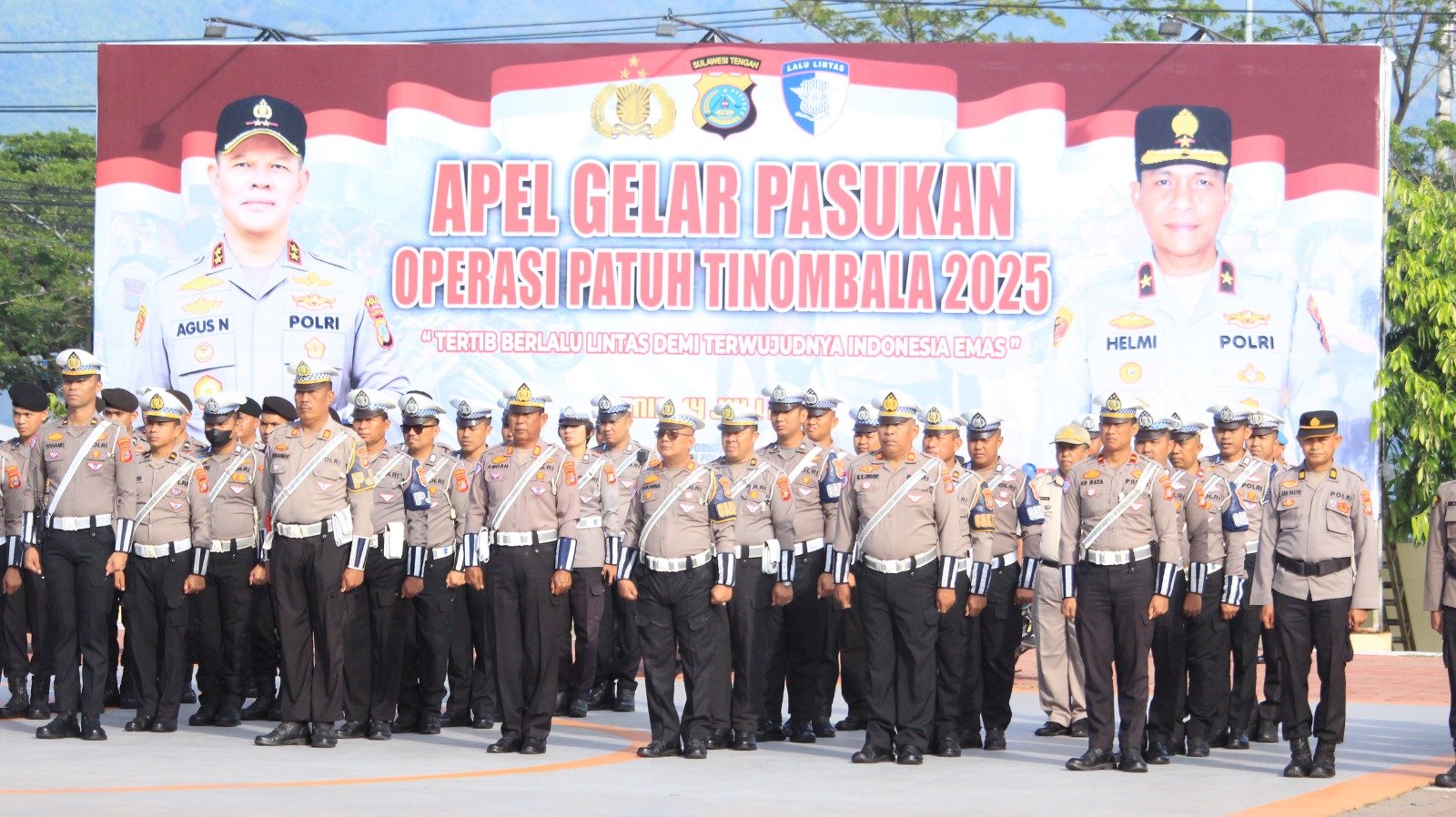Operasi Patuh Tinombala 2025, Polda Sulteng Fokus pada Keselamatan