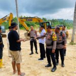 Polres Parimo Temukan Pelanggaran Administrasi di Lokasi WPR Kayuboko, Alat Berat Tak Disita