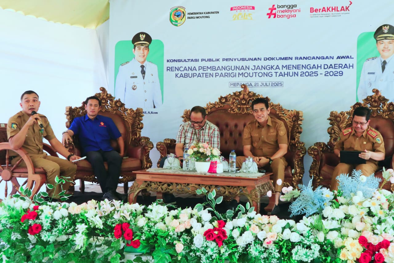 Warga Dilibatkan Langsung, Pemda Parimo Serius Susun RPJMD Partisipatif