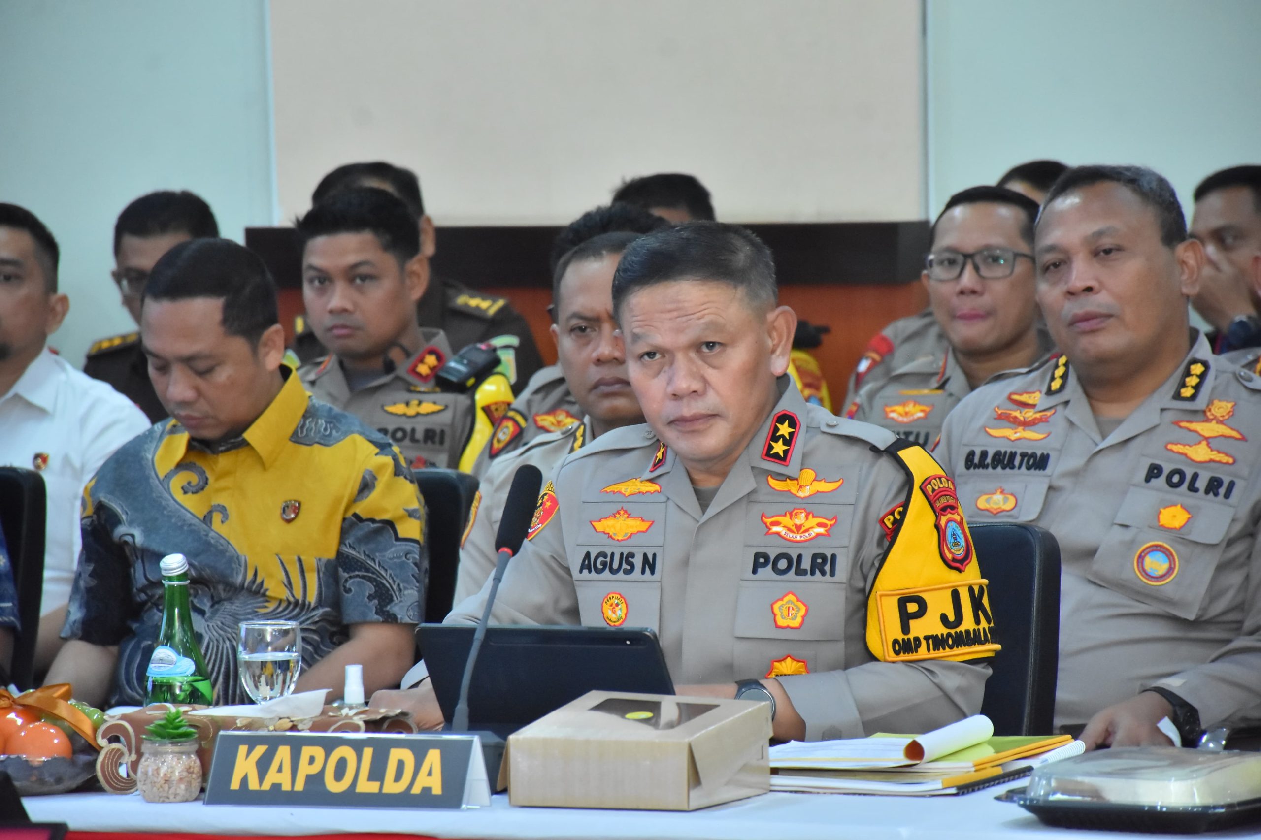 Kapolda Sulteng Tegaskan Komitmen Tegakkan Hukum di Hadapan DPR RI