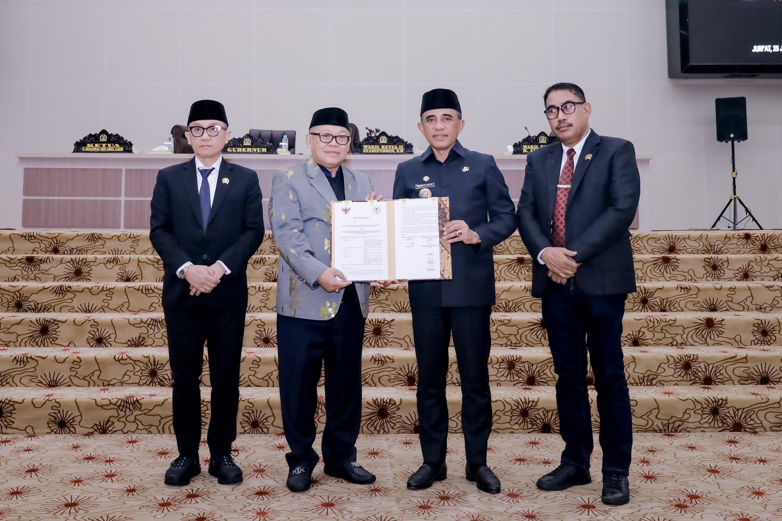 RPJMD Sulteng Ditetapkan, Cetak Sawah dan Infrastruktur Ditopang Pemerintah Pusat