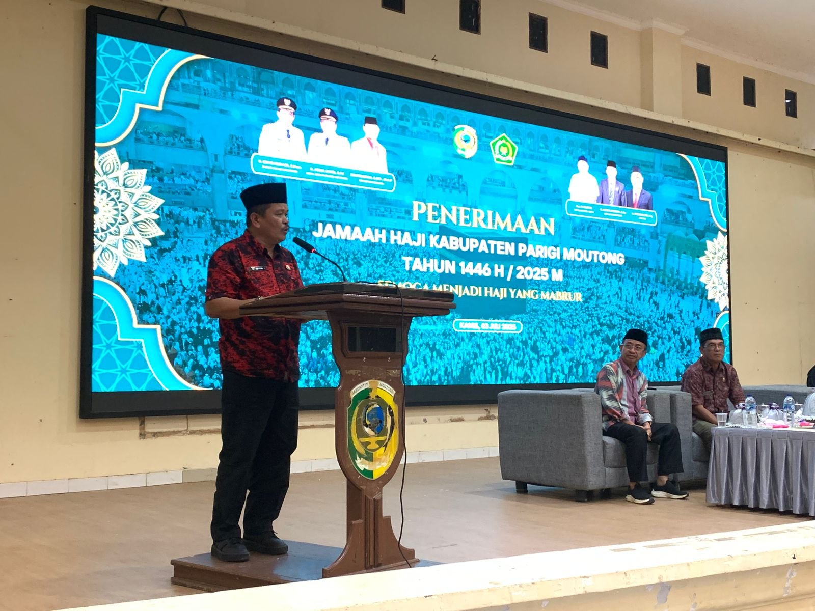 Pemda Parimo Dorong Jamaah Haji Jadi Teladan Spiritual di Tengah Masyarakat