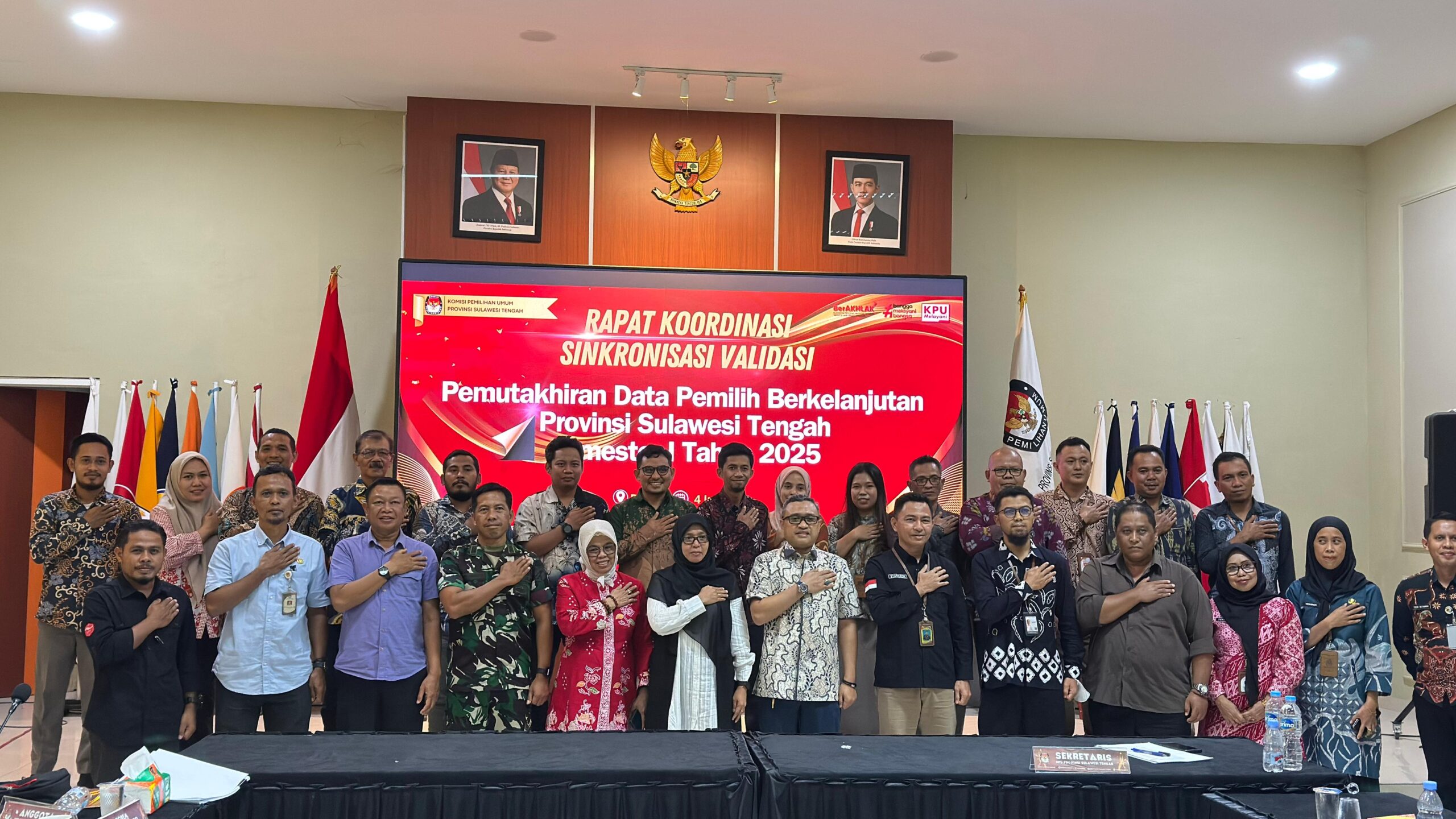 Pleno Penetapan Data Pemilih Sulteng Gagal Digelar, Komisioner KPU Tak Hadir