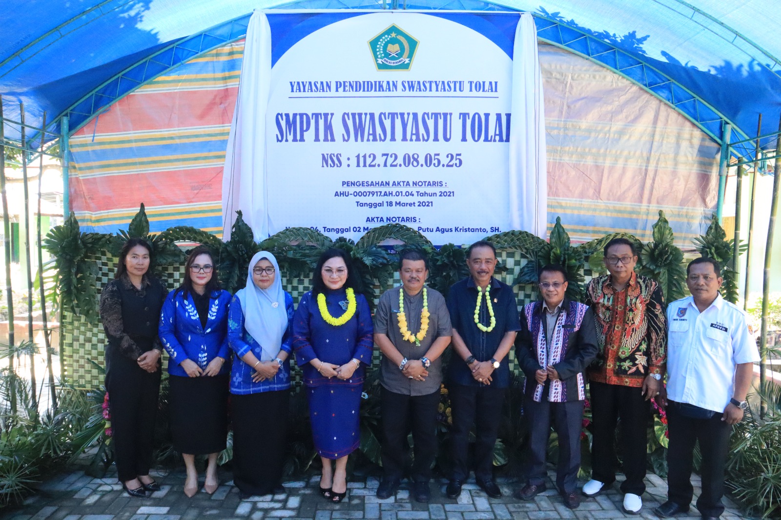 SMPTK Swastiastu Tolai Diresmikan, Tambah Akses Pendidikan Kristiani di Parimo