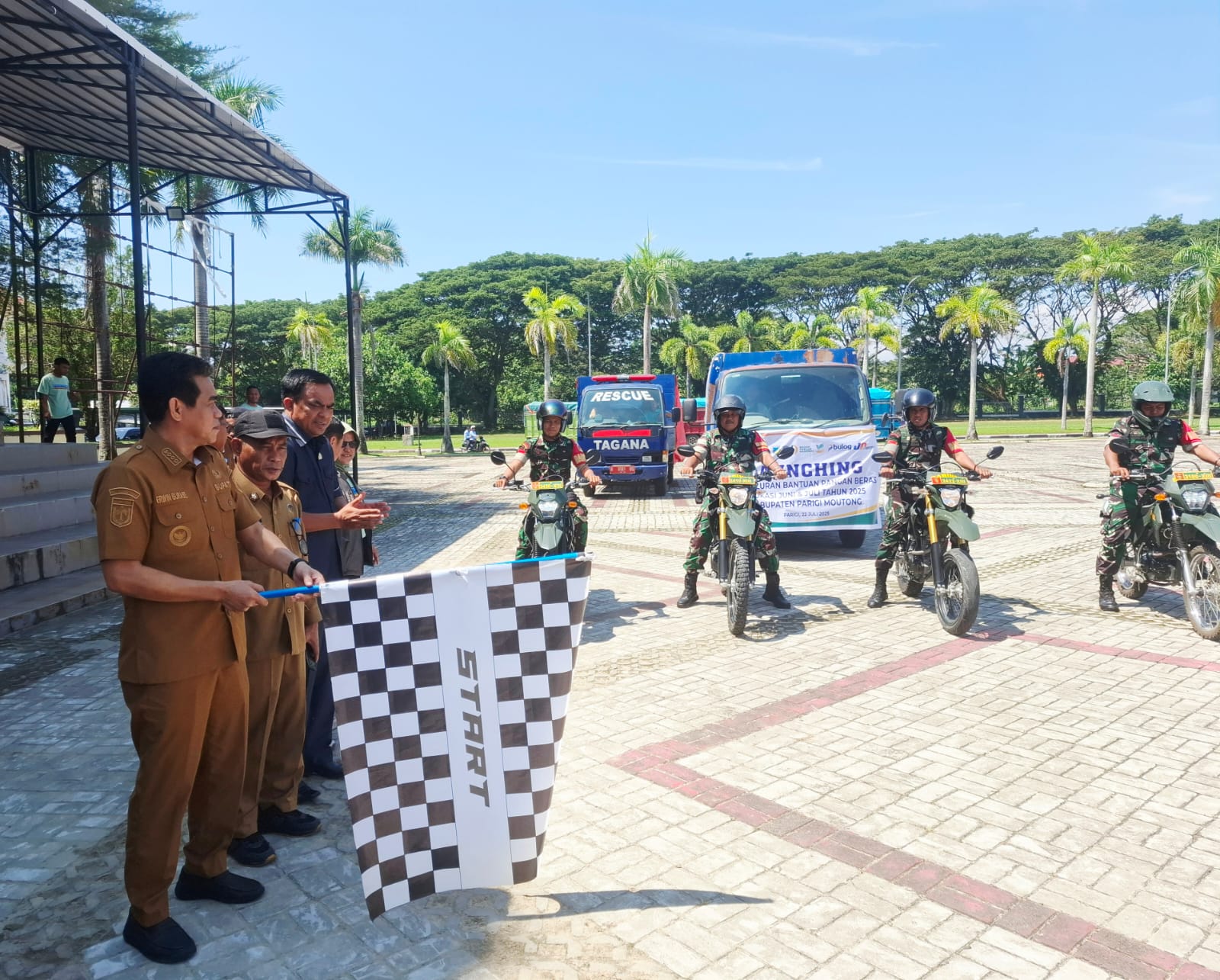 Bupati Parimo Minta TPID Kawal Penyaluran Bantuan Cadangan Pangan