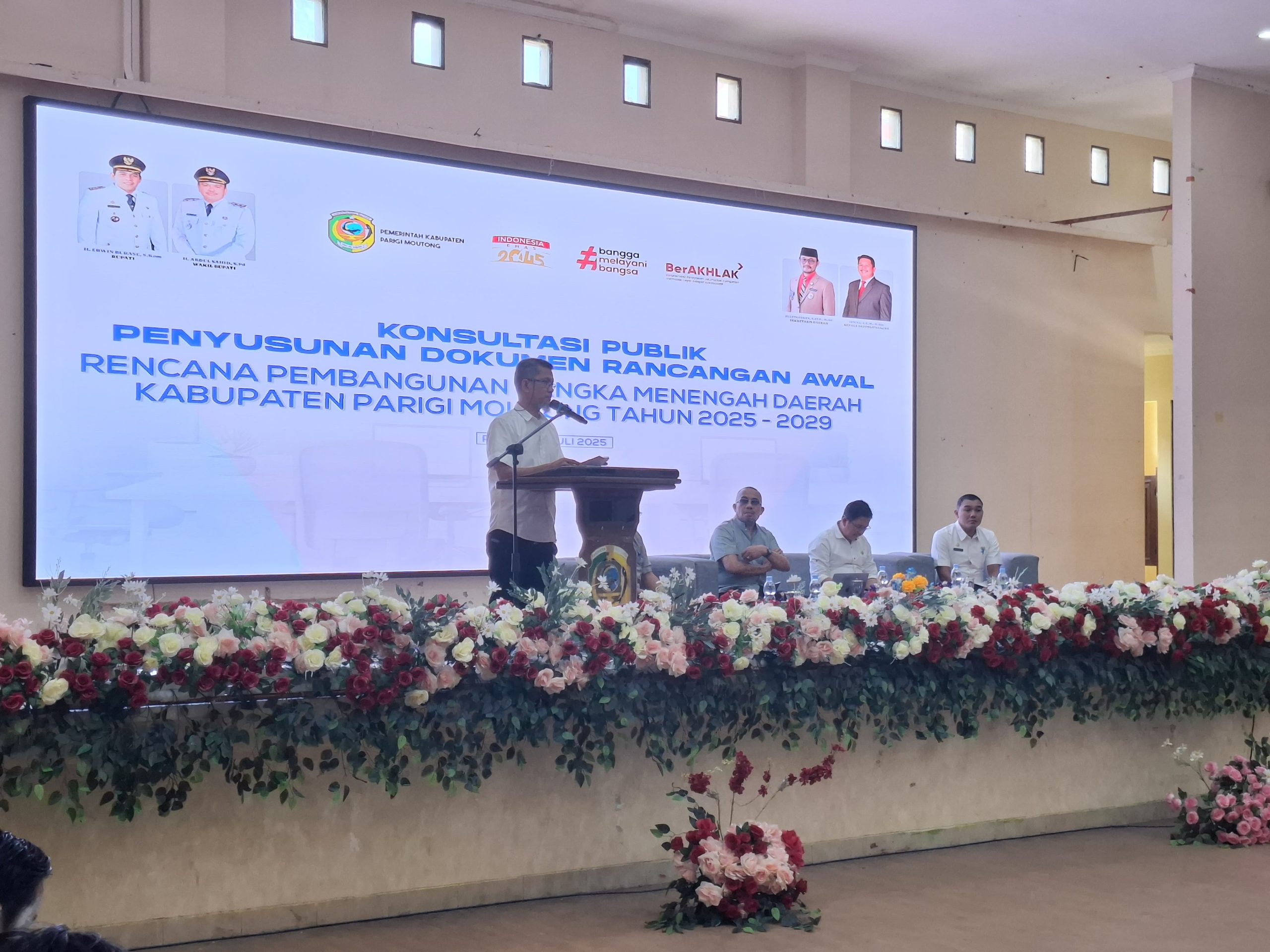 Bappelitbangda Parimo Gelar Konsultasi Publik Rancangan Awal RPJMD 2025–2029