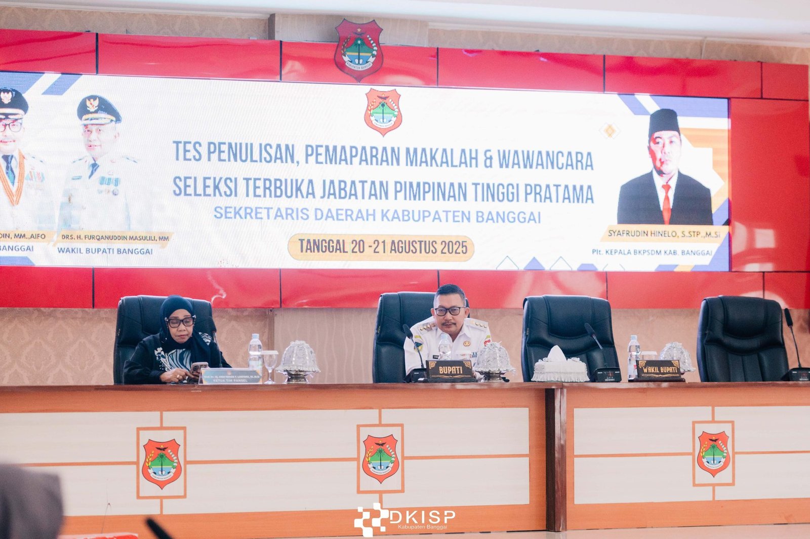 Seleksi Sekda Banggai, Bupati Amirudin Tekankan Profesionalisme dan Integritas Pejabat