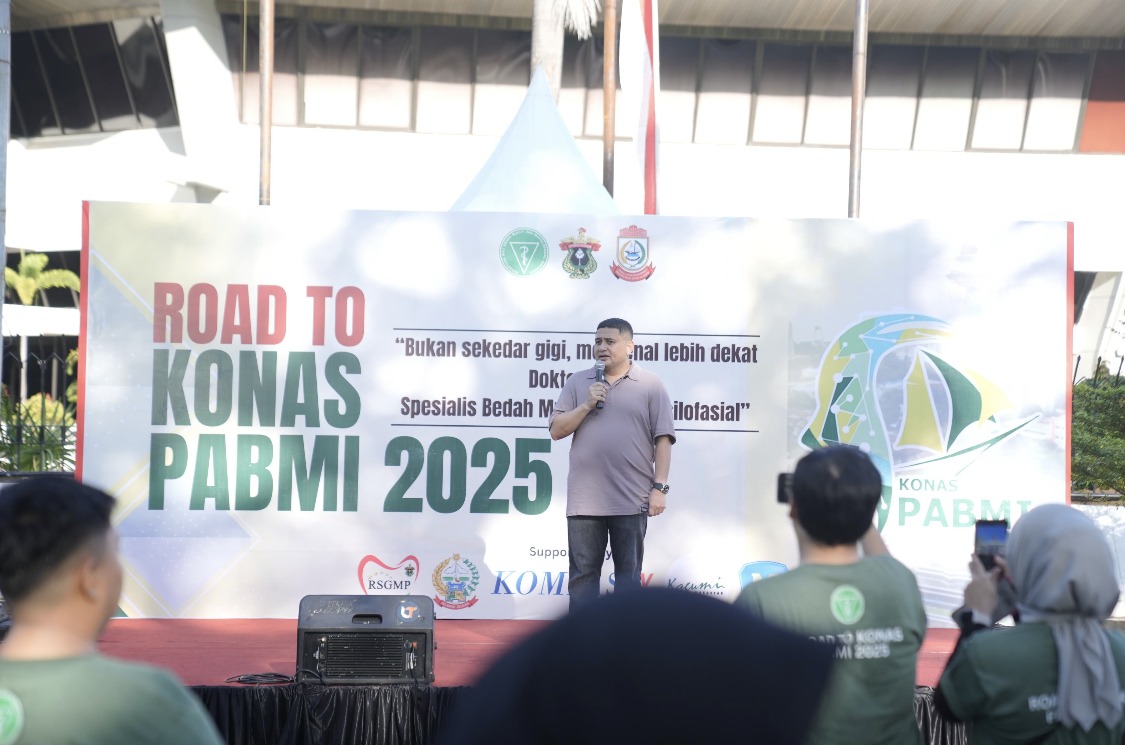 Layanan Gratis dan Edukasi Kesehatan Gigi Warnai Road to Konas PABMI 2025 di Makassar