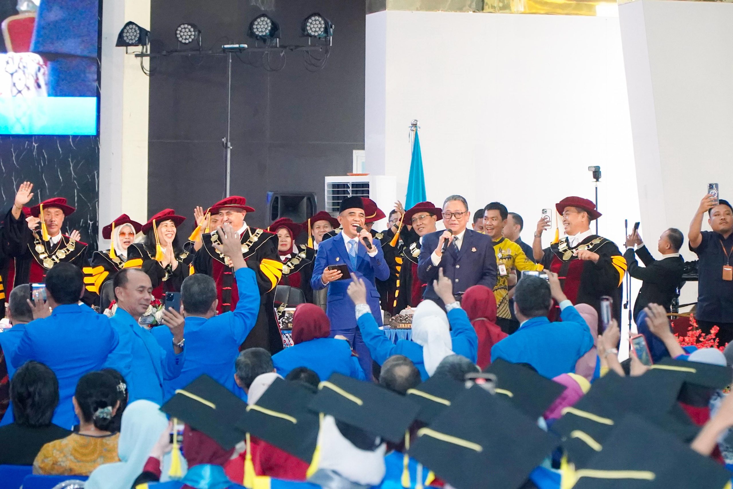 Anwar Hafid Tegaskan Komitmen Dukung Mahasiswa Lewat Beasiswa dan Peluang Kerja