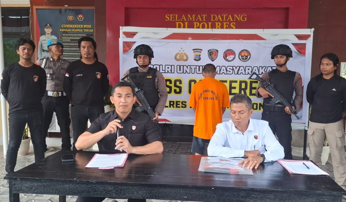 Curi Motor untuk Beli Sabu, Polres Parimo Amankan Sembilan Barang Bukti