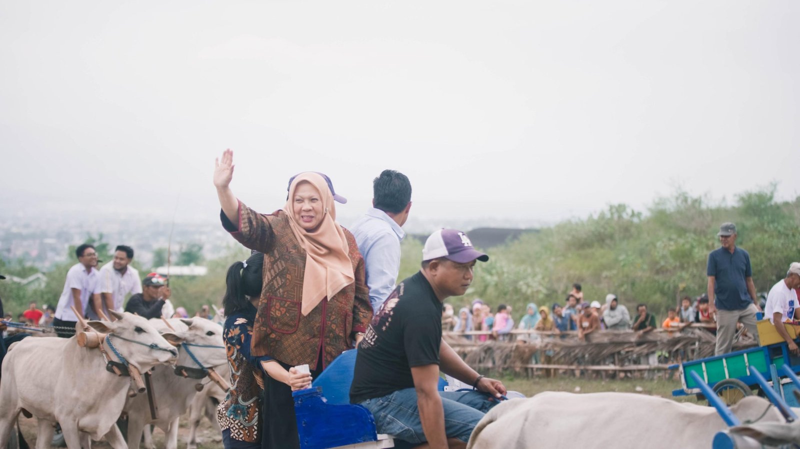 Karapan Sapi di Duyu Jadi Simbol Kebersamaan Warga dan Tokoh Daerah