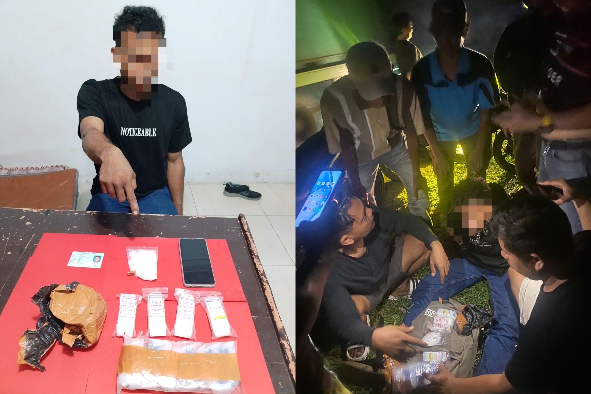 Polisi Ciduk Kurir Sabu 48,54 Gram Jaringan Lintas Kabupaten