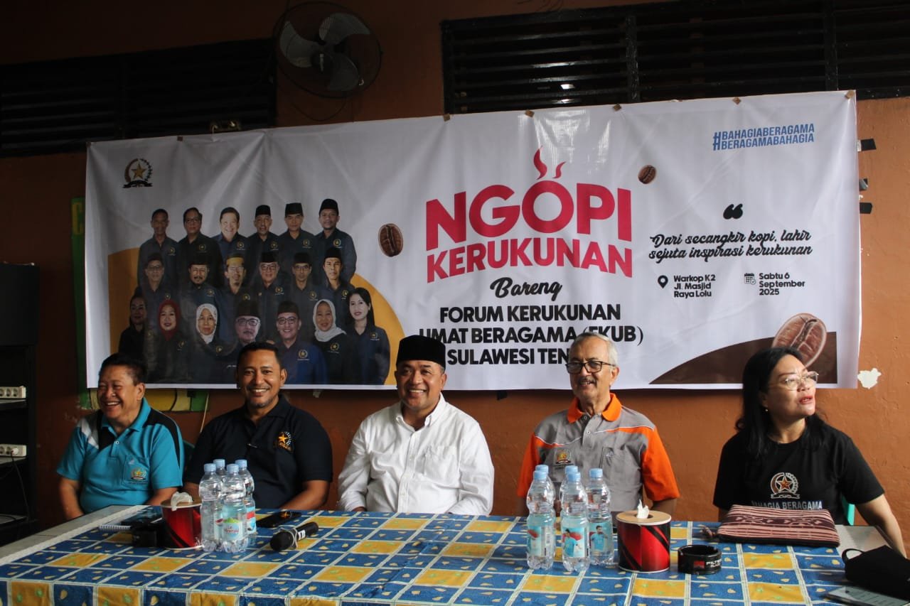 Ngopi Kerukunan Jadi Ruang Aspirasi Masyarakat Lintas Generasi di Sulteng