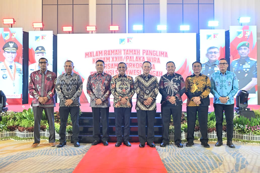 Kodam XXIII/PW Perkuat Posisi Strategis dan Keamanan Sulteng