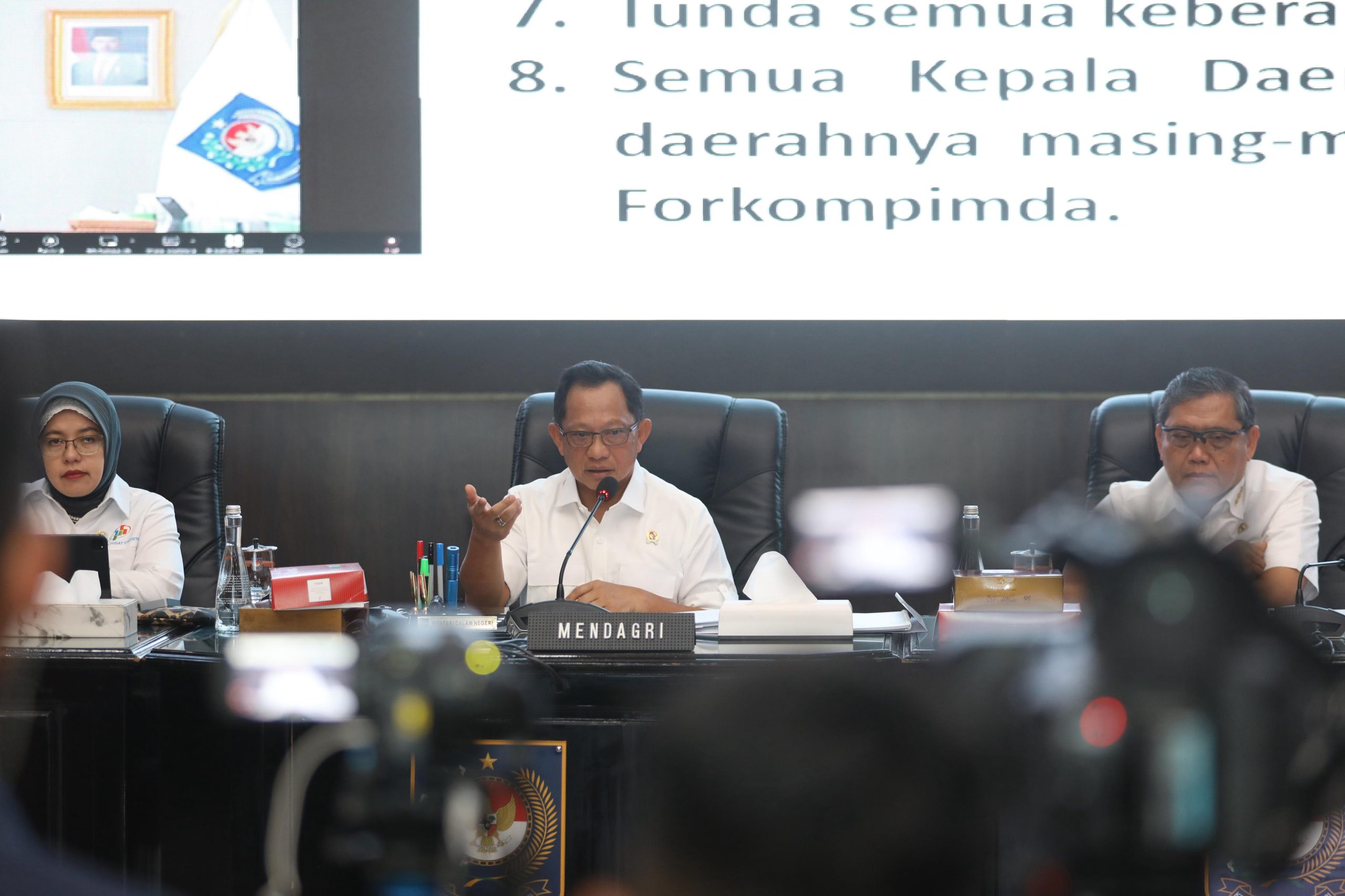 Mendagri Minta Pemda Pulihkan Kondisi Sosial Pasca Kerusuhan