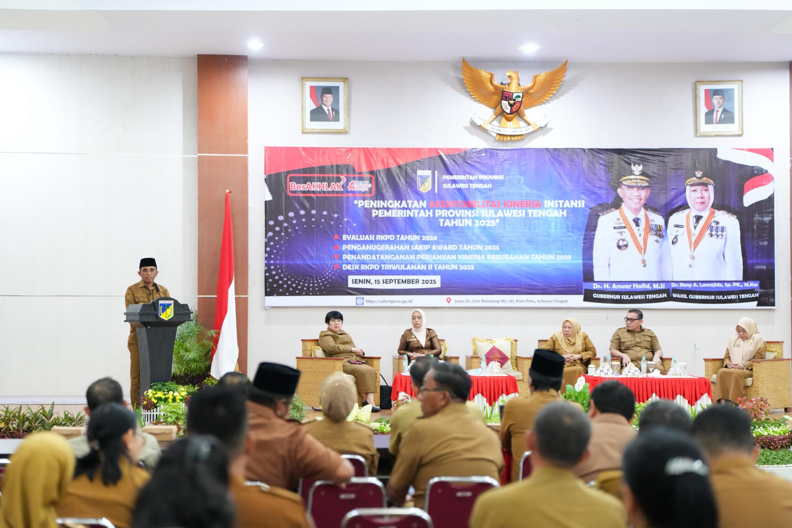 Anwar Hafid Dorong Percepatan Ekonomi Lewat Penyerapan Anggaran Daerah