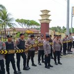 Latihan Sispam Mako, Polres Parimo Tekankan Profesionalisme Anggota