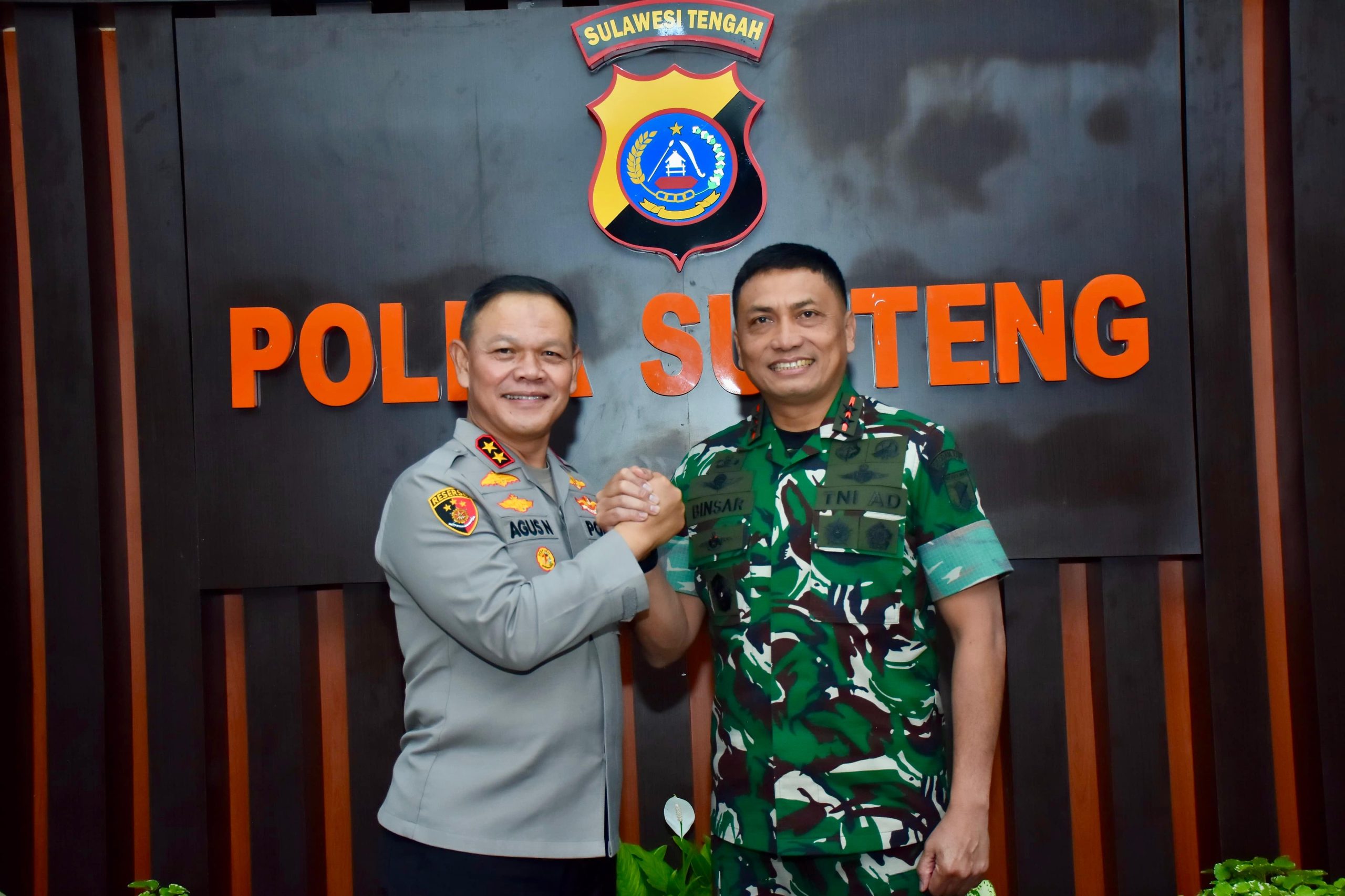 Pangdam XXIII/Palaka Wira Tekankan Soliditas TNI-Polri Jaga Stabilitas Sulteng