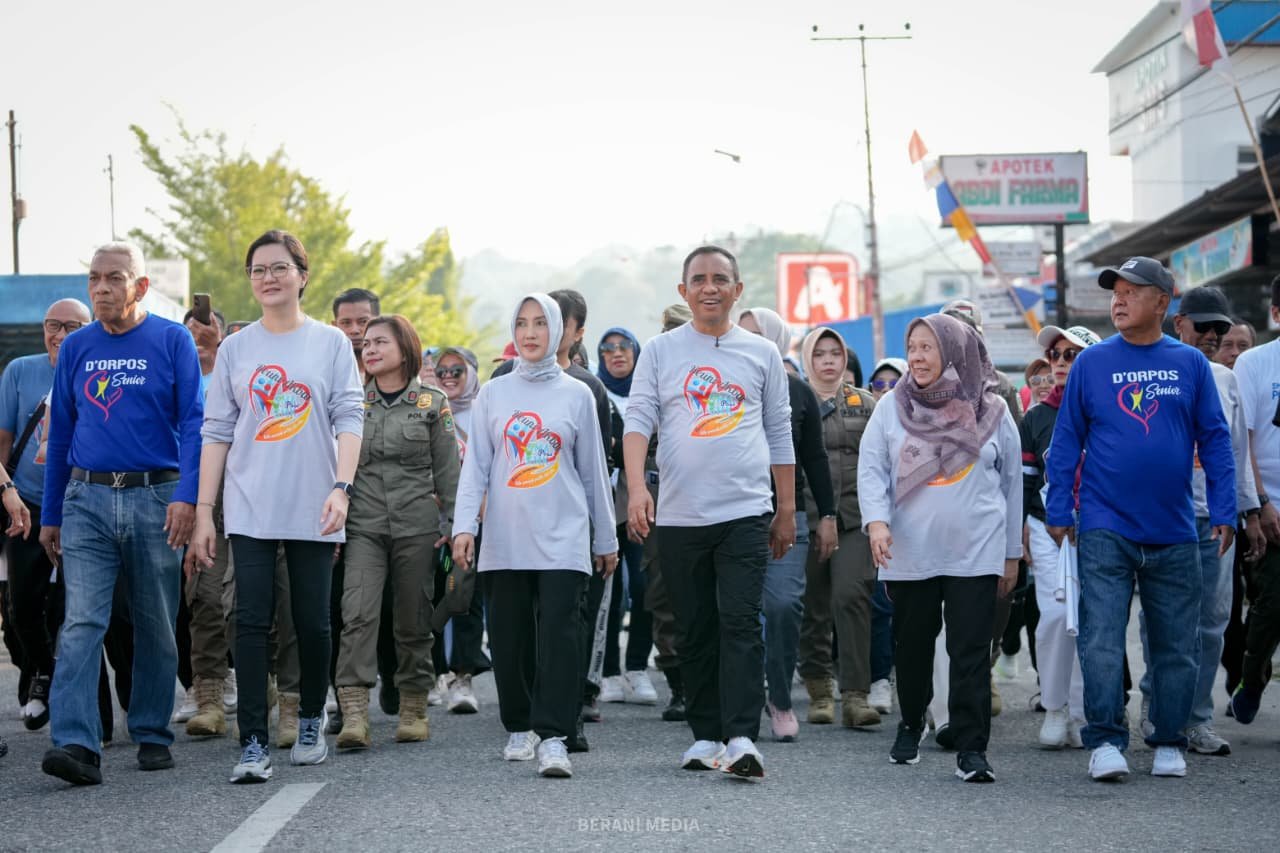 Smansa Poso 62 Tahun, Gubernur Sulteng Hadiri Reuni Akbar dan Lepas Fun Walk