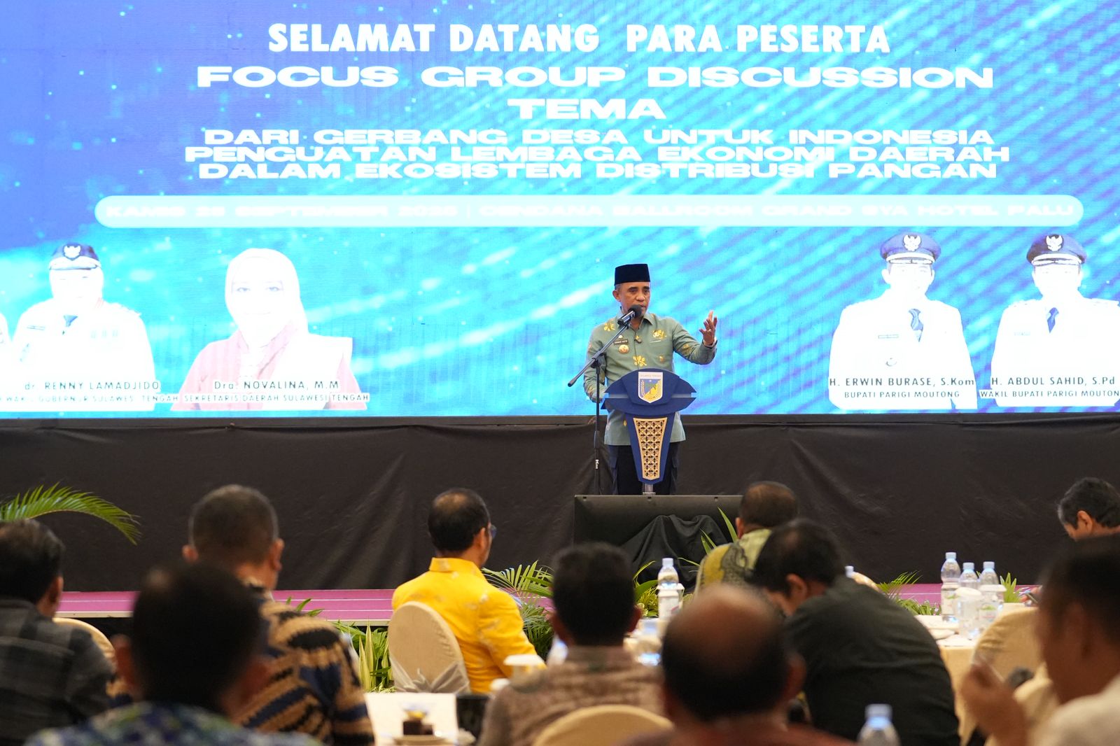 Parimo Tegaskan Komitmen Jadi Contoh Penguatan Distribusi Pangan di Sulteng